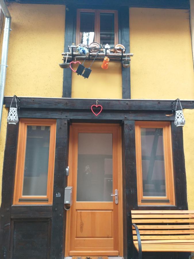 Gite Le Petit Muscat A Eguisheim Bagian luar foto